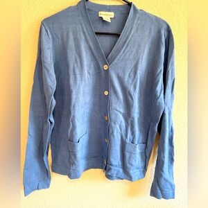Banana Republic Blue Cardigan Sweater